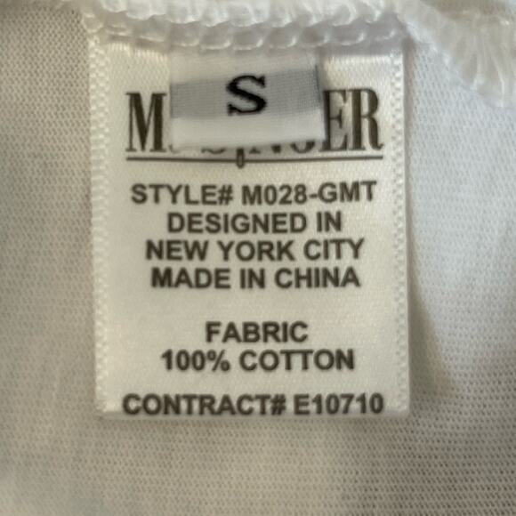 New ~ M. SINGER ~ Long Sleeve Regular Fit T-Shirt Small 100% Cotton - Picture 3 of 4